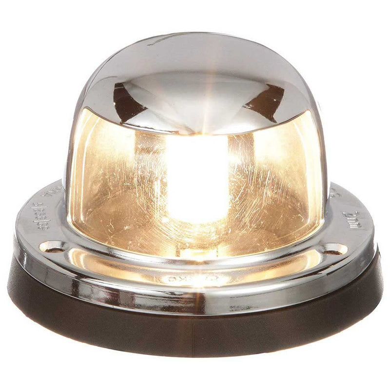 SEACHOICE Navigation Stern Light, Chrome/Brass, Clear Lens, Horizontal Surface Mount - BeesActive Australia