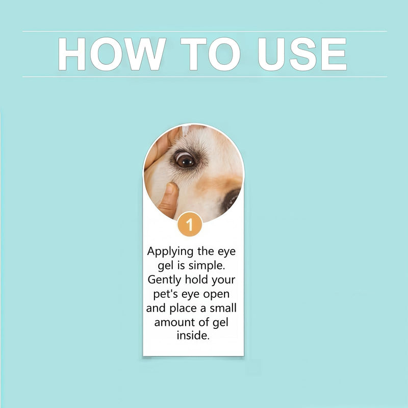 AINxtolm Cat and Dog Eye Gel,Pet Eye Gel for Dogs and Cats,Eye Care for Dogs and Cats,Dog Eye Cleaner,Soothes Redness Gel,Eye Gel for Dry Eyes,Dog Eye Drops for Gunky Eyes,Dry Eye Drops for Dogs,5g