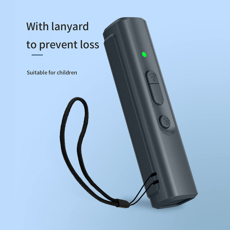 Dog USB Rechargeable Dog Drive Device Portable Dog Trainer Barking Device with LED Indicator Lanyard