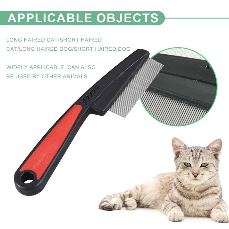 KGDUYC 2pcs Flea Comb for Dogs Cat Flea Comb to remove fleas, insects and dirt from your pets, flea comb for cats and dogs - BeesActive Australia
