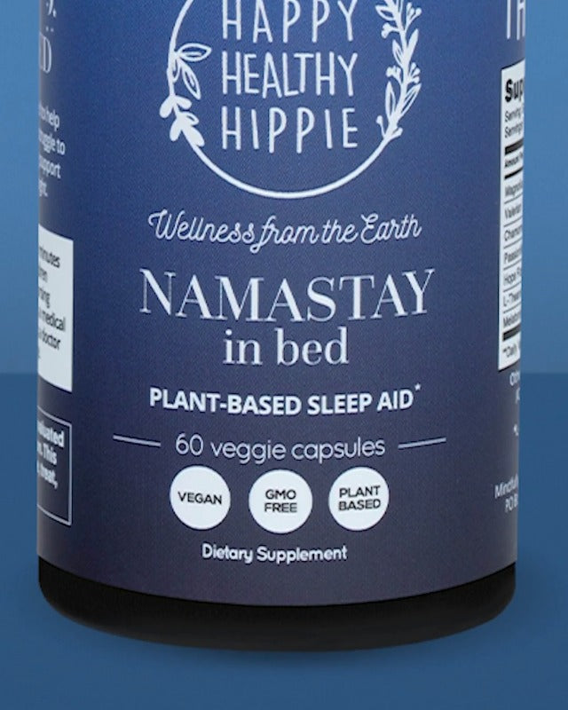 Namastay in Bed Natural Sleep Aid, Low Dose Melatonin 0.5 mg, 60 Ct