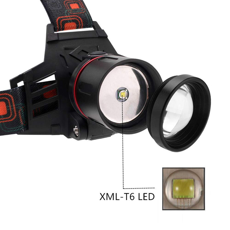 BESTSUN 1000 Lumen Green Hunting Headlamp Zoomable Brightest Green LED Night Hunting Light Waterproof Rechargeable Headlight for Coyote Hog Varmint Predator with USB Cable
