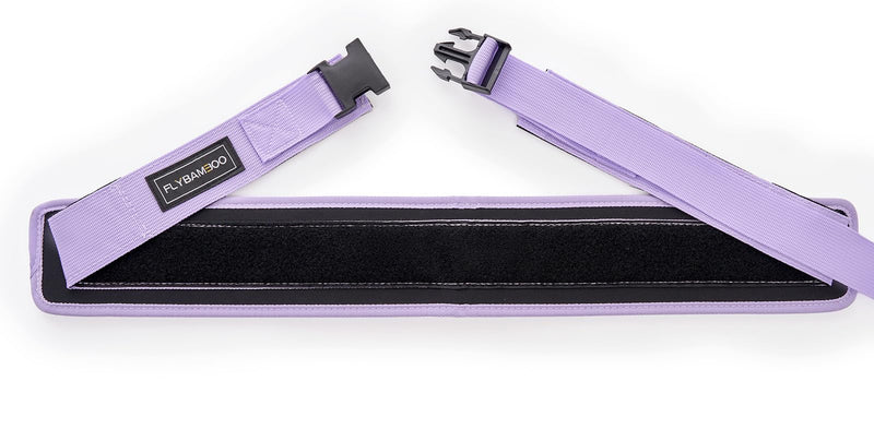 Hip Thrust Belt for Dumbbells,Booty Belt for Hip Thrust Slip-Resistant Padding Violet - BeesActive Australia