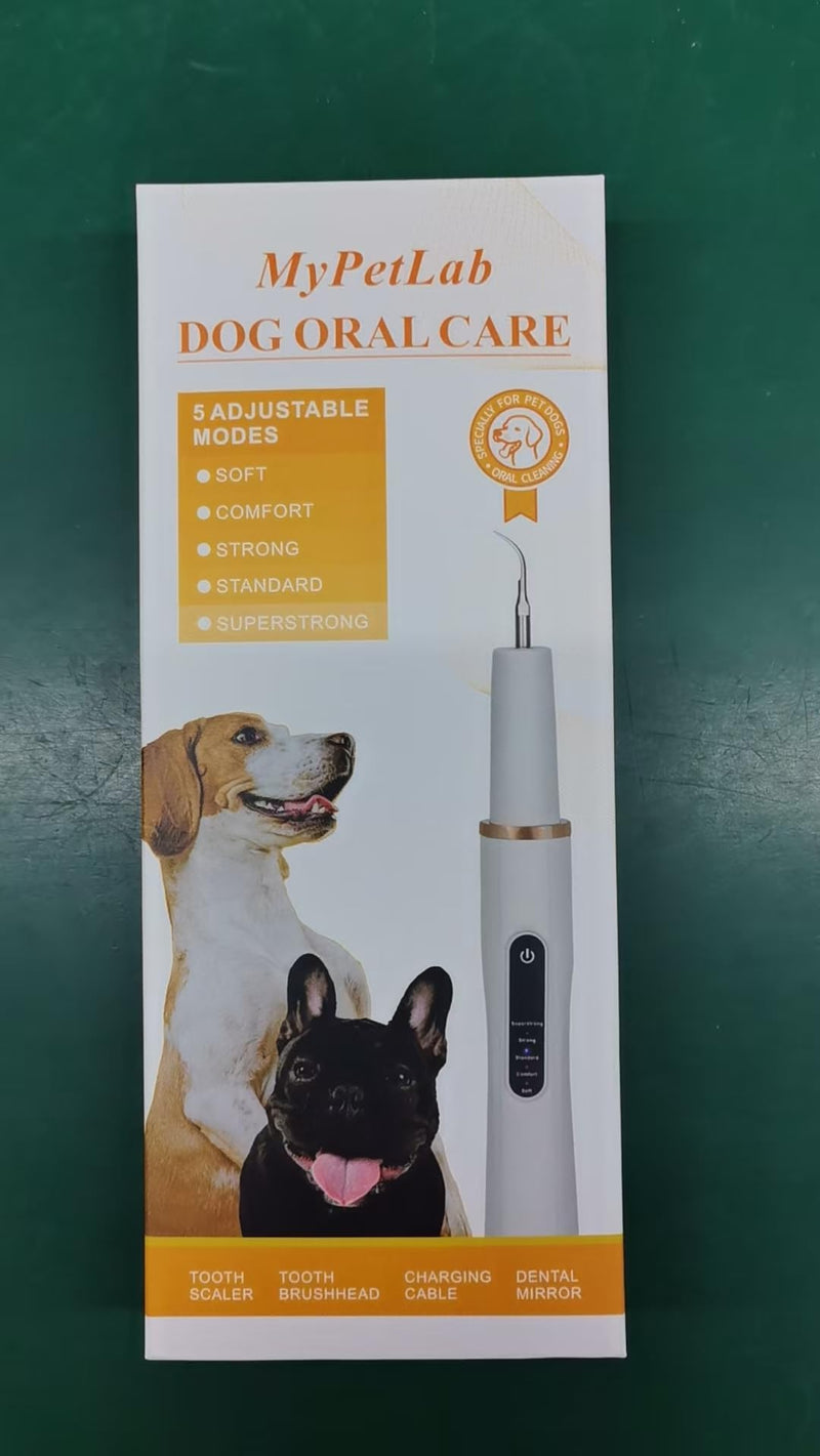 Ultrasonic Teeth Cleaner, Electric Plaque & Tartar Remover for Teeth, Professional Dental Cleaning Kit with Ultrasonic Scaler Tool for Dogs & Cats, with 3 Tips, USB Rechargeable Ultrasonic Cleaner Black