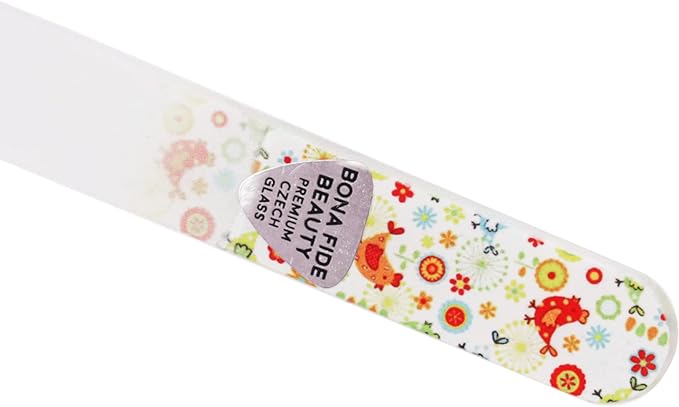 BONA FIDE BEAUTY Baby Nail File, Glass, Mini Nail File, Baby Nail File, Recommended Gift for Newborns, Infants and Children, Nail Care, Made in the Czech Republic, Bohemian Glass -  Australia