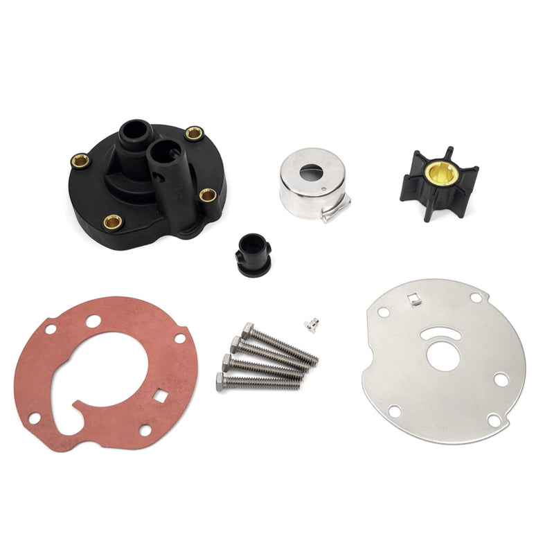 MARKGOO 763758 Water Pump Impeller Repair Kit Replacement for OMC Johnson Evinrude Outboard 5.5 6 7.5 HP Boat Motor Engine Parts Rebuild (1954-1979) 0763758 391391 382797 389228 379771 778166