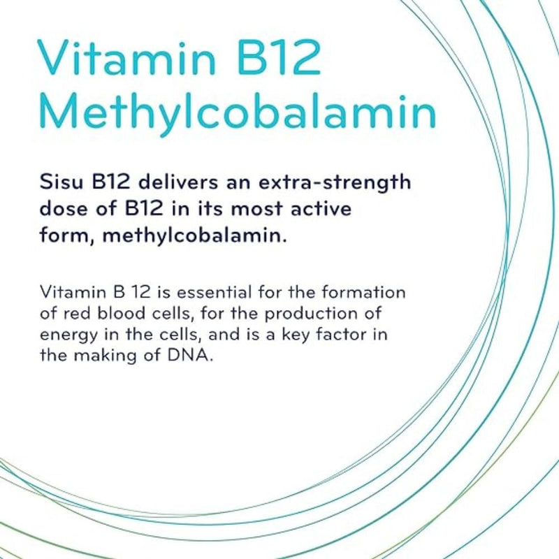 Sisu B12 5000Mcg, 60 CT