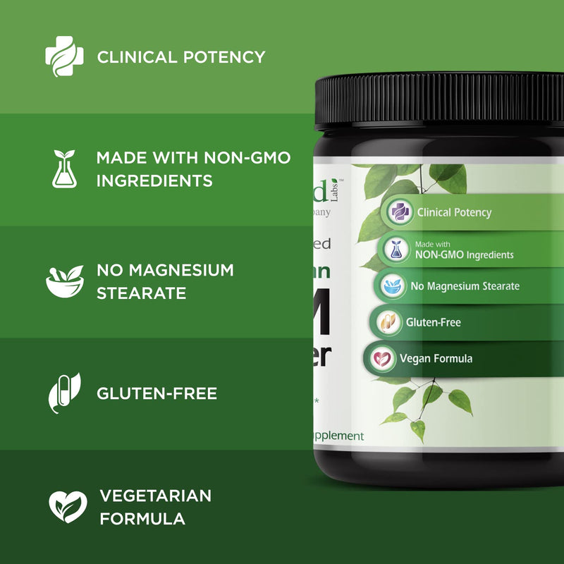 Emerald Labs MSM Powder - Plant-Sourced Methylsulfonylmethane Supplement for Liver Detox, Joint Health, Skin Health & More - Vegan, Gluten-Free - 16 oz 1 Pound (Pack of 1) - BeesActive Australia