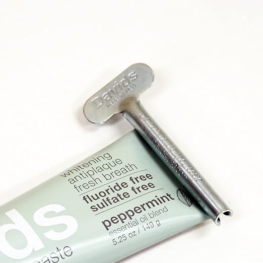 Davids Whitening Tooth Paste (Peppermint) 5.0 oz (149 g) - BeesActive Australia