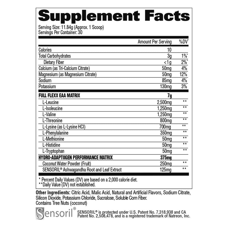 GAT SPORT Flexx EAAs + Hydration, Advanced Essential Amino Acids, 30 Servings (Blue Razz) Blue Raspberry - BeesActive Australia
