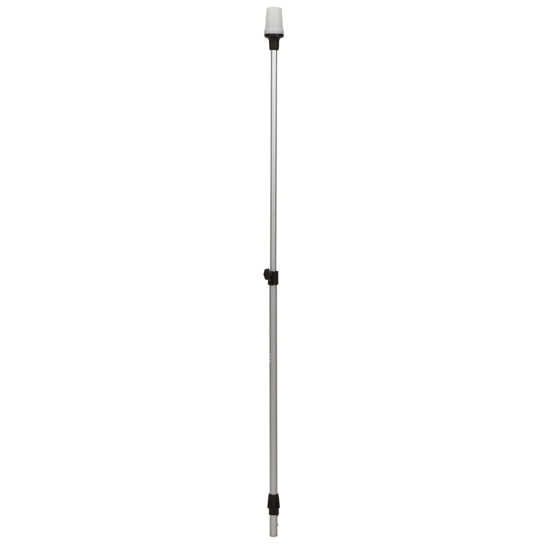 attwood 5610-48-7 Telescoping Pole Light, All-Around Light, Height-Adjustable 26-42 inches, 2 Mile 360-Degree Visibility, One Size - BeesActive Australia