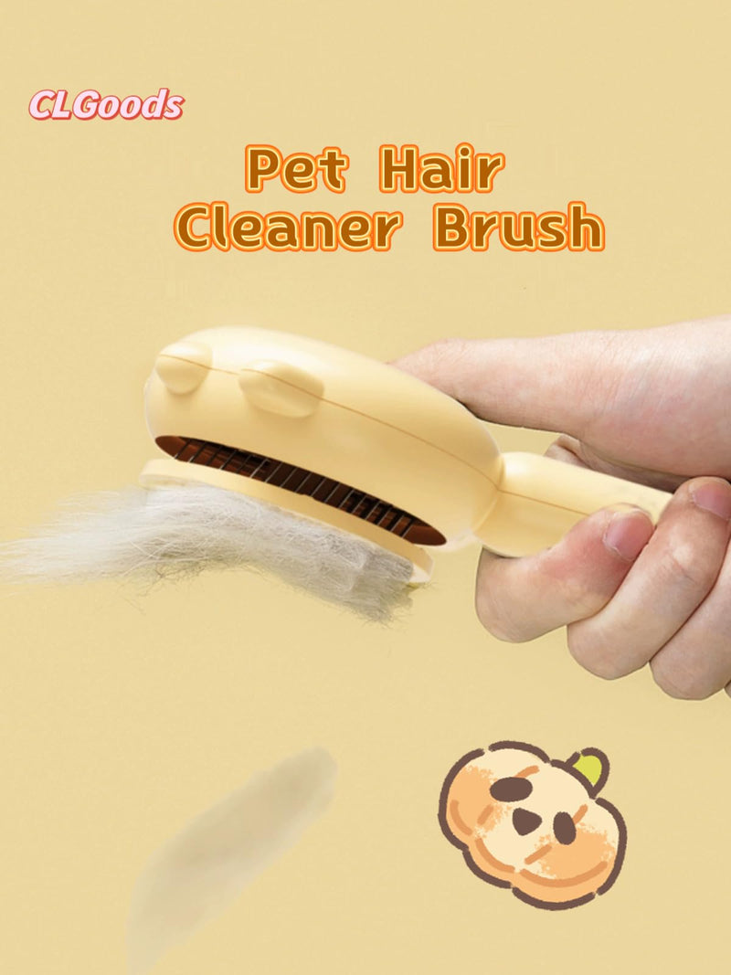 Pet Grooming Comb with One-Button De-Shedding, Pet Dematting Comb，Dog-Cat Comb, Pet Hair Cleaner Comb - BeesActive Australia