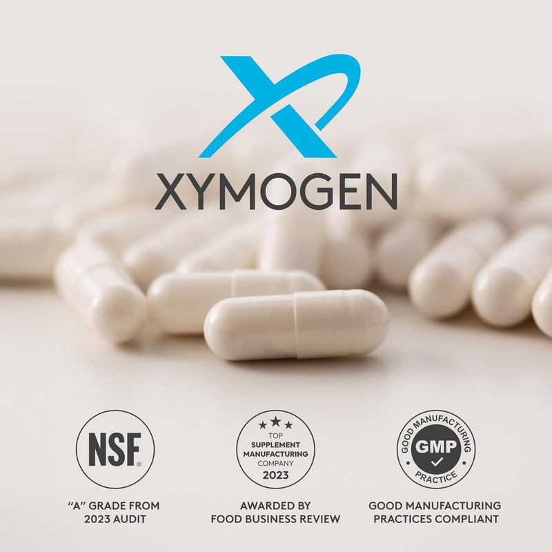 XYMOGEN Immune Essentials - 1,000 mg Vitamin C & Olive Leaf Extract - Immune System & Antioxidant Support - Vegetarian, Dairy-Free & Gluten-Free - 45 Capsules
