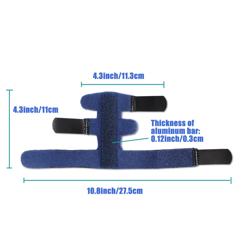 Sumifun Trigger Finger Splint for Right and Left Hand, Mallet Finger Brace for Index Middle Ring Pinky, for Straightening Dislocated Fingers, Releasing Arthritis Pain
