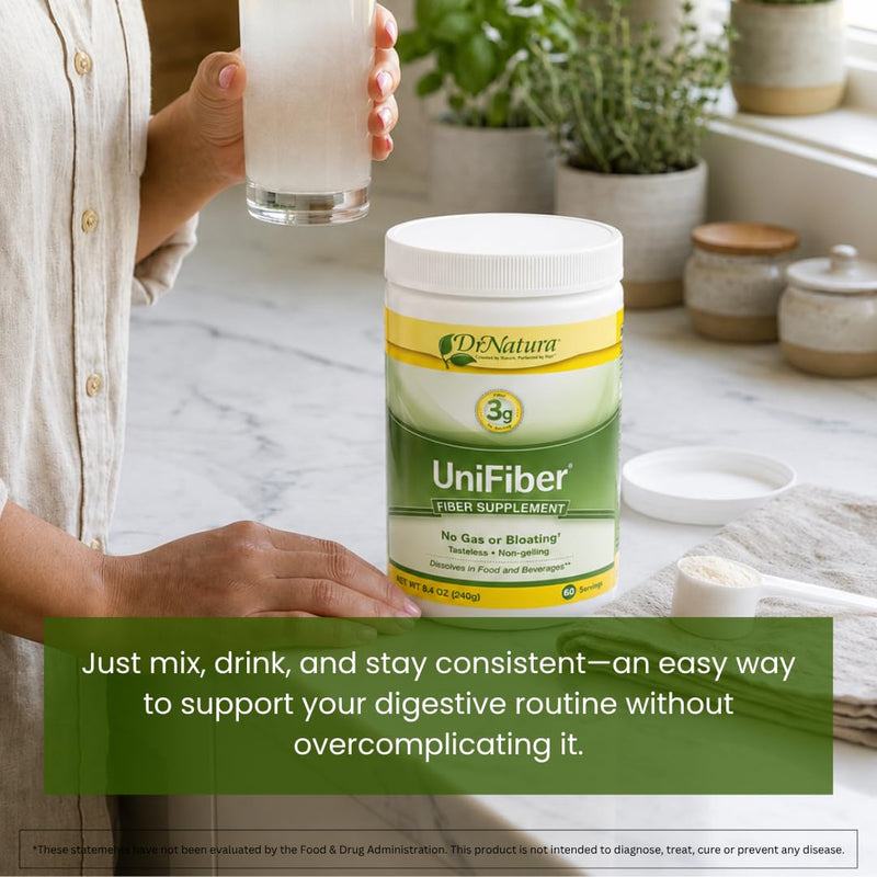 Dr. Natura® Unifiber, Natural Fiber Supplement, 8.4-Ounce. 8.4 Ounce (Pack of 1)