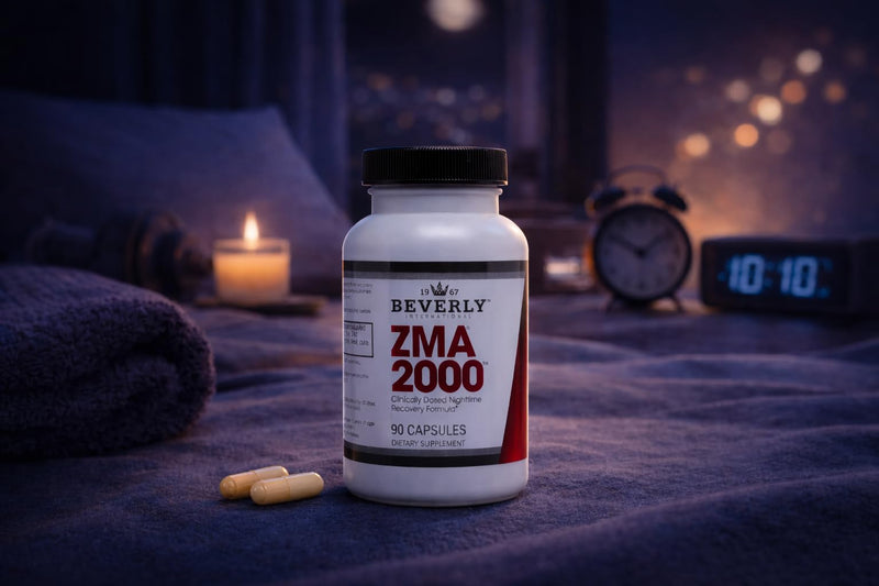 Beverly International ZMA 2000, Zinc Magnesium Aspartate, 90 Capsules | Improves Muscle Strength, Endurance, Immune Support & Recovery Post Training, Zinc Magnesium Aspartate & Vitamin B6