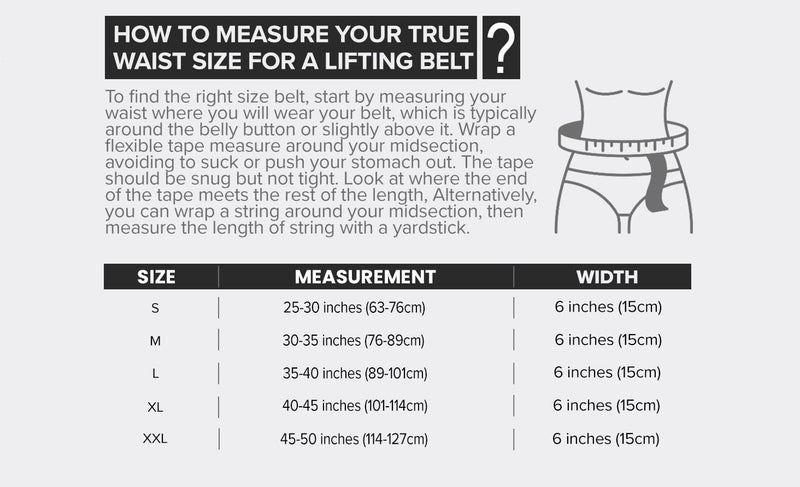 Weightlifting Belt For Men and Women - 6 Inch Auto-Lock Weight Lifting Back Support, Workout Back Support for Lifting, Fitness, Cross Training and Powerlifitng Medium Black