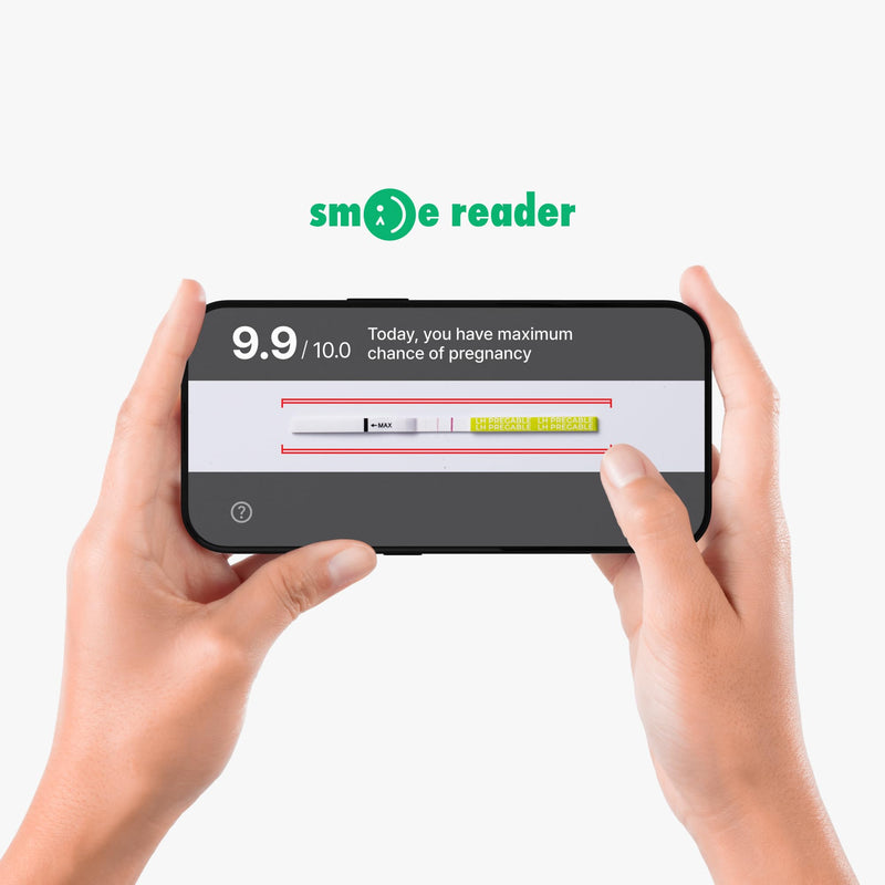 Combo Kit: 50 Ovulation Tests & 20 Pregnancy Tests, Free Tracker app, SmileReader, OPKs, HPTs (50LH + 20HCG (Pack of 1)) 70 Count (Pack of 1) - BeesActive Australia