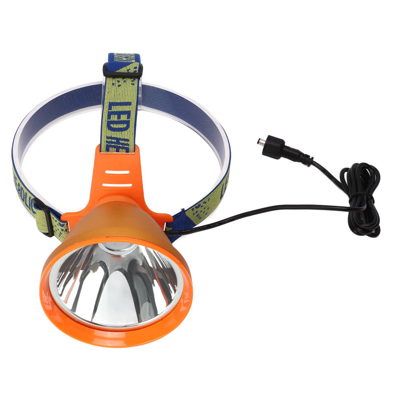 Miner Headlight Super Bright Adjustable Angle LED Headlamp with 6400mAh Lithium Battery US Plug 100V‑240V - BeesActive Australia