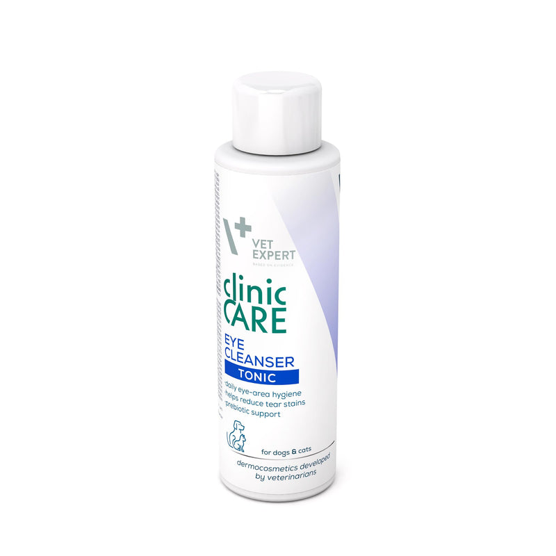 Vet Expert Eye Cleanser for Dogs and Cats – Specialist Eye Tonic for Excessive Tearing with Hyaluronic Acid, Lactic Acid, and Bearberry Extract – 100ml