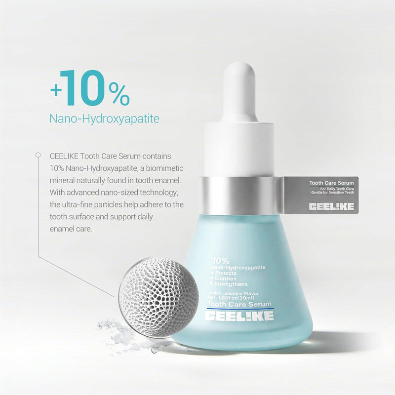 Hydroxyapatite Tooth Care Serum, Enamel Strengthening Serum, Remineralize & Protect Tooth Enamel, Deep Daily Oral Care