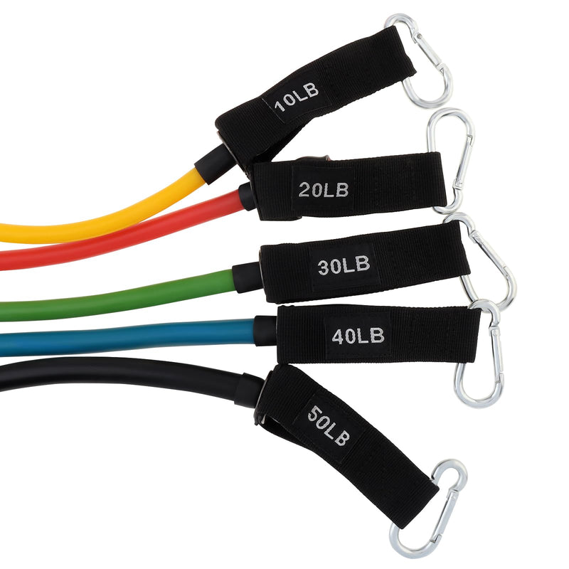 Ankle Resistance Bands with Cuffs, Ankle Bands for Working Out, Ankle Resistance Band, 5 Resistance Levels Glutes Workout Equipment, Butt Exercise Equipment for Women Legs and Glutes