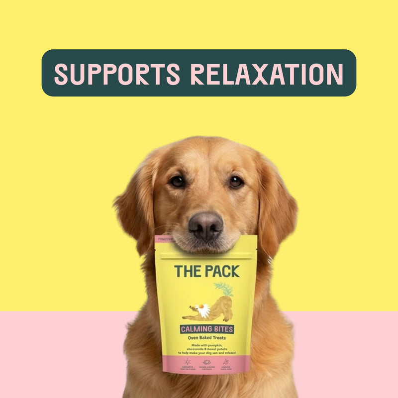 THE PACK Functional Treats: Vet-formulated, allergy-friendly Calming Bites - (8 x 100g packs) 8 x 100g packs