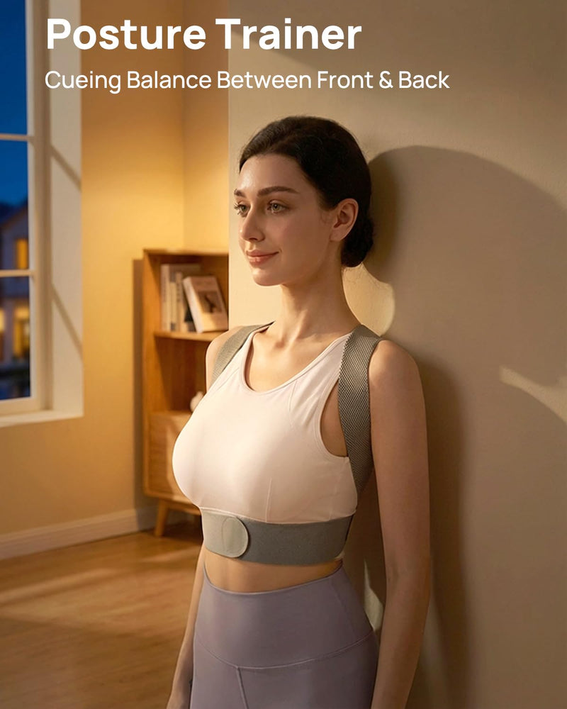 OFIR Upper Back Posture Corrector for Women, After-Work Sofa Reading Support, Twin-Pressure System Back Straightener Posture Brace For Women, 3D Diamond Breathable Cushioning,High-Elastic Straps Small - BeesActive Australia