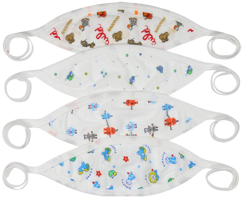 ToBeInStyle Babies' 4-Pack Comfortable Newborn Baby Belly Binder - Boy - One Size 4-pack: Boy