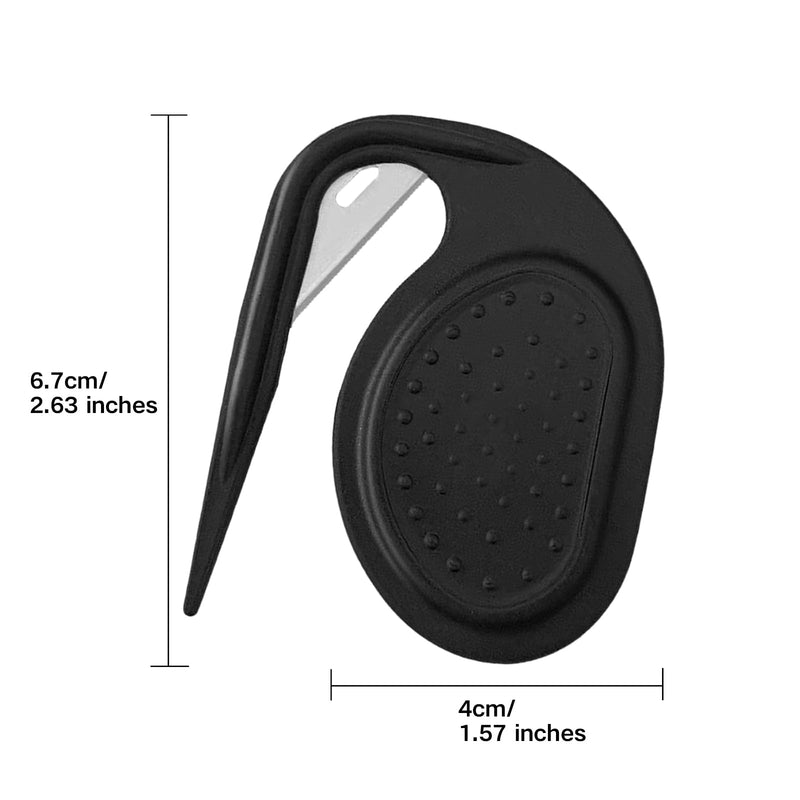 2Pcs Knotting Comb for Cats, Dog, Pet Knotting Comb De Knotting Comb for Dog Pet Hair Removal Tool Cat Dog Grooming Comb Knot Remover Cat Knotting Comb-Black Black-2Pcs - BeesActive Australia