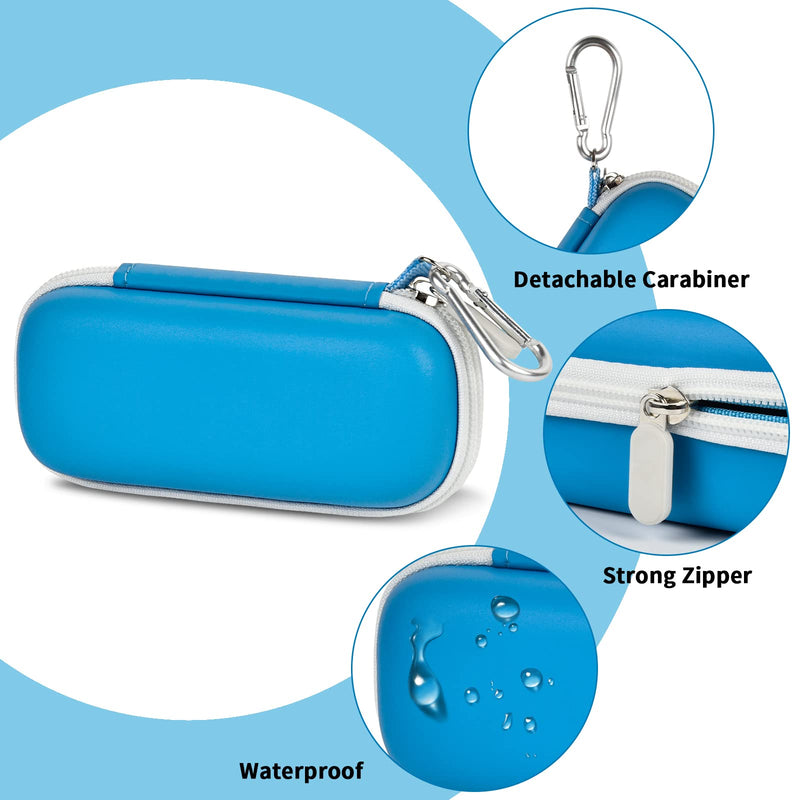 Boobowl Case Compatible with Natural Breathing Exercise Device, Hard Carrying Storage Bag with Tin Foil and Carabiner for Expiratory Muscle Trainer Accessories (Box Only) - BeesActive Australia