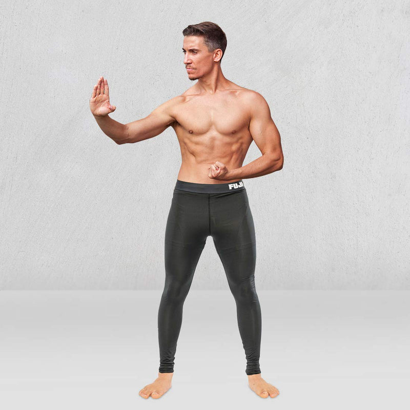 FUJI Baseline V2 Jiu Jitsu Spats Compression Pants 3X-Large Black - BeesActive Australia