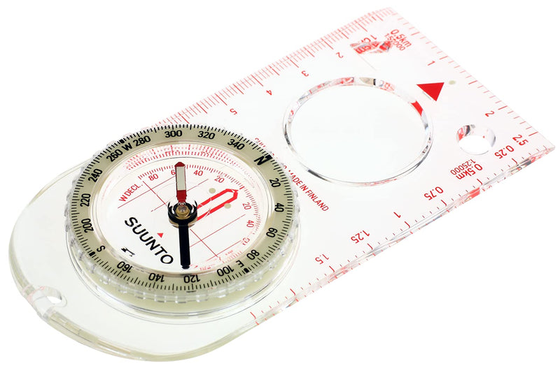 SUUNTO A-30 Compass: Compact, hiking compass with luminous markings in low light Northern Hemisphere Metric - BeesActive Australia