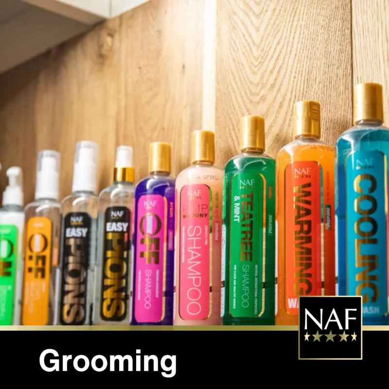 NAF Cooling Wash 500ml – No-Rinse Wash for Horses – Gently Cools, Refreshes & Revives After Exercise – With Peppermint & Spearmint Oils