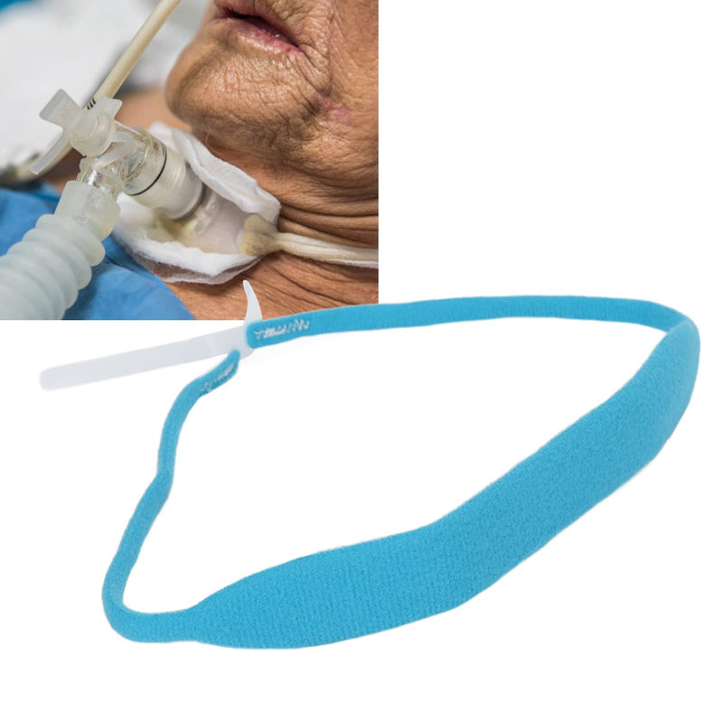 Tracheostomy Tube Holder, Tracheostomy Tube Collar, Hook and Closure Reusable Tracheostomy Ties for Post Neck Surgery