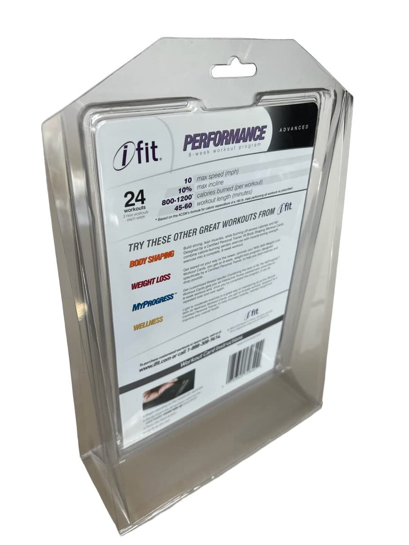 ifit Workout SD Card Treadmill Performance -Advanced - Level 3