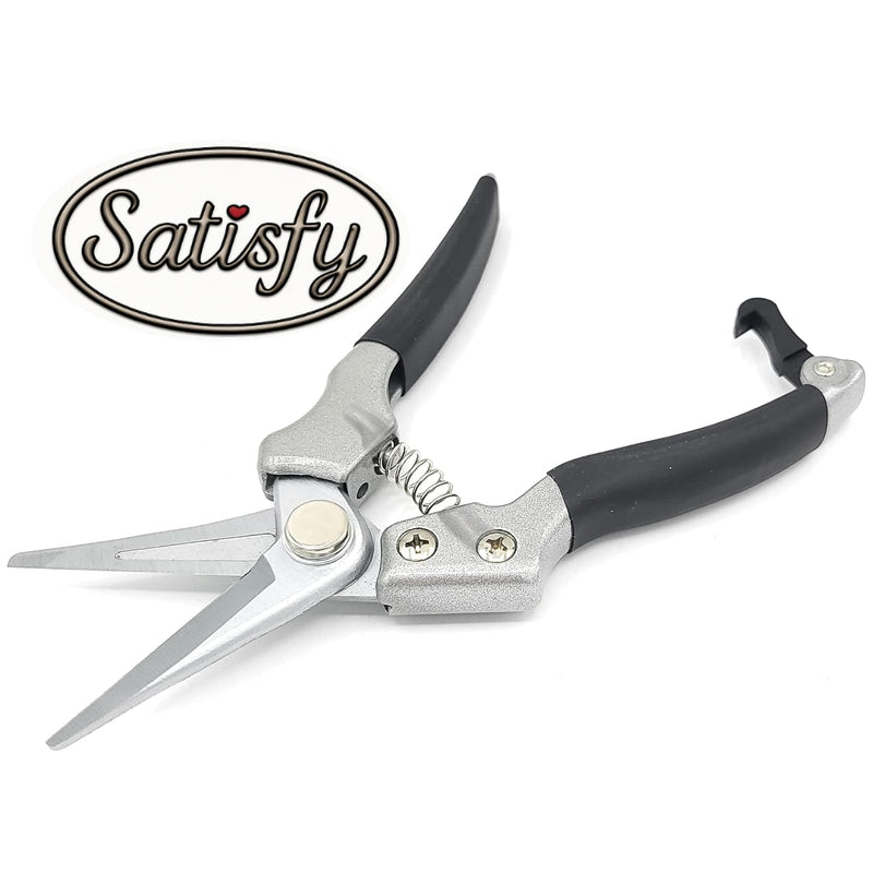 Goat Hoof Trimmers and Farrier Shears – Versatile Hoof, Wire, and Pipe Cutting Tool for Livestock– Silver (1pack) Silver-Black 1pack