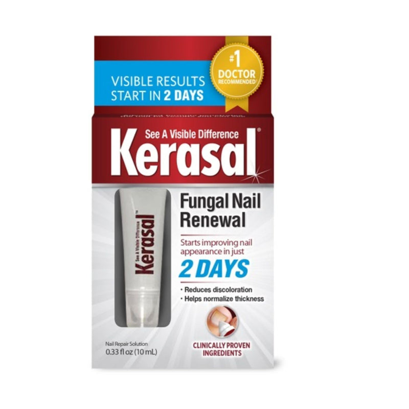 Kerasal Nail Fungus Extra Strength | Restorative Nail Repair for Damaged Nails, 0.33 fl oz (Packaging May Vary) (Pack of 2)
