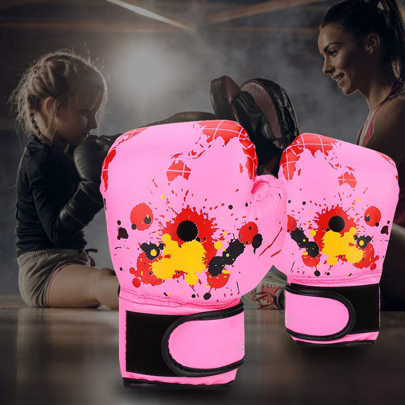 Children Boxing Gloves, PU Material, PU Boxing Gloves, Adjustable Fit for Kids Ages 2-11, Family Training, School Classes, Boxing Clubs, and Children's Sports Activities
