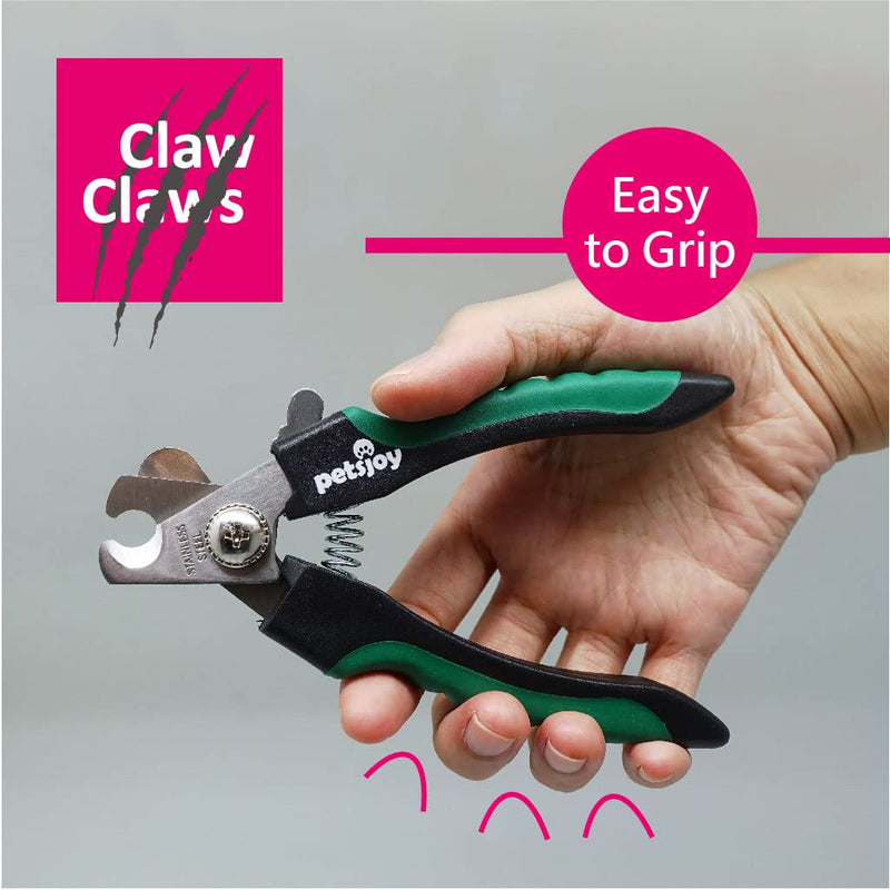 PetsJoy Pet Nail Trimmers Dog Clippers, Size: L, Suitable for Medium and Large Dog, Toenail Trimmer with Razor Sharp Stainless Steel Blades and Anti-Slip Handle - BeesActive Australia