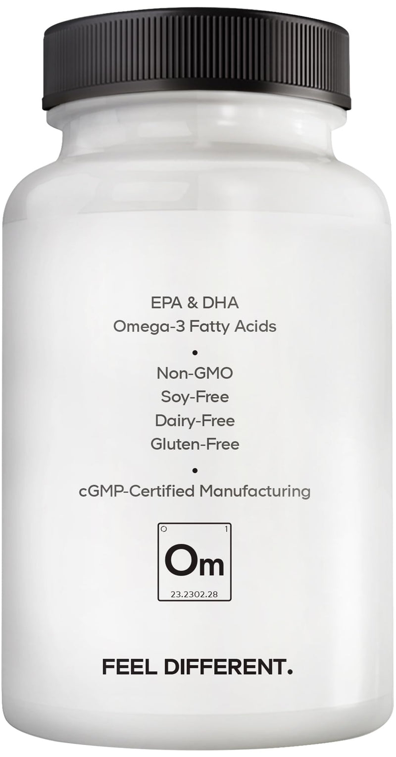 Amen Omega-3 Fish Oil 1500mg, EPA & DHA, High Potency, 90 Softgels | Fish oil 1500mg with EPA & DHA fatty acids. High-potency daily omega-3. 45-day supply. Non-GMO.