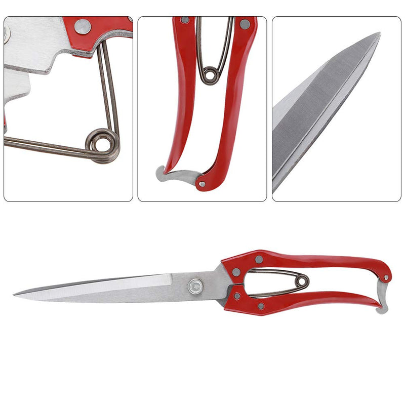 Akozon sheep scissors, manual sheep scissors, sheep scissors, hand sheep wool scissors, stainless steel hand scissors, goats and sheep wool trimmer, sheep scissors, wool scissors with spring - BeesActive Australia