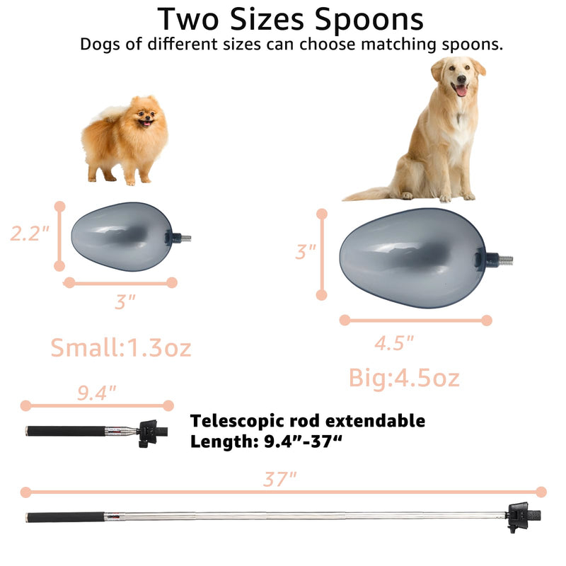 Dog Cat Urine Collector - Telescopic Urine Sample Catcher for UTI Test Kit,Dog Pee Stick for Veterinary Supplies.Dog Pregnancy Pee Test Kit(Basic Kit) basic kit - BeesActive Australia