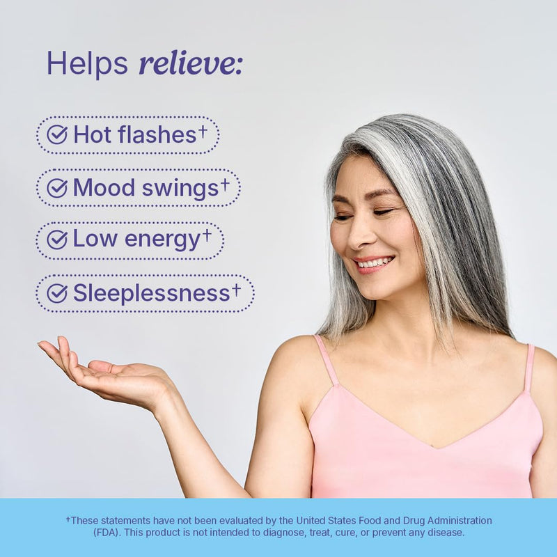Santo Remedio Hormonal Balance, Dietary Supplement, Relief for Menopause Symptoms, Helps Reduce Hot Flashes, Night Sweats, and Mood Swings, Clinically Proven Ingredients, Hormone-Free, 30 Servings