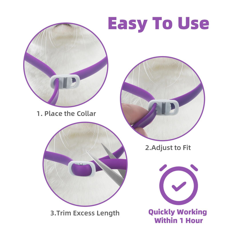 Cat Calming Collar for Cats, Pheromone Collar for Cats Long Calming Effect for Small, Medium and Large Cats - PawsPlanet Australia