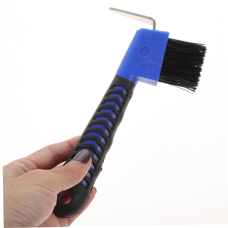 hoof pick with brush and scraper soft grip hoof pick horse brush Horse hook hoof brush Horse soft Grooming Tools Horse Stuff Horse Hoof Pick Brush toy goat to weave cleaning brush - BeesActive Australia