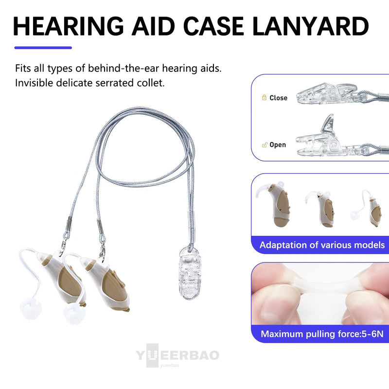 10-Piece Hearing Aid Cleaning Kit-Clear Clogged Tubes, Removes Earwax