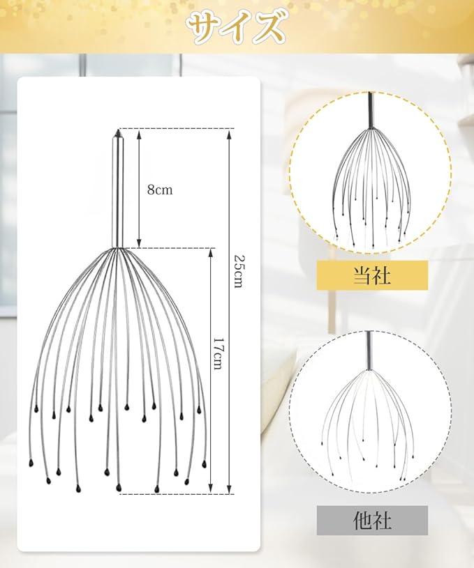 YIBOOOM Scalp Massager, 20 Finger Handheld Head Massage Tool, Stimulates Point Stimulation, Pleasure of Scalp, Refreshes Your Head, Promotes Blood Circulation, Stress Relief - BeesActive Australia