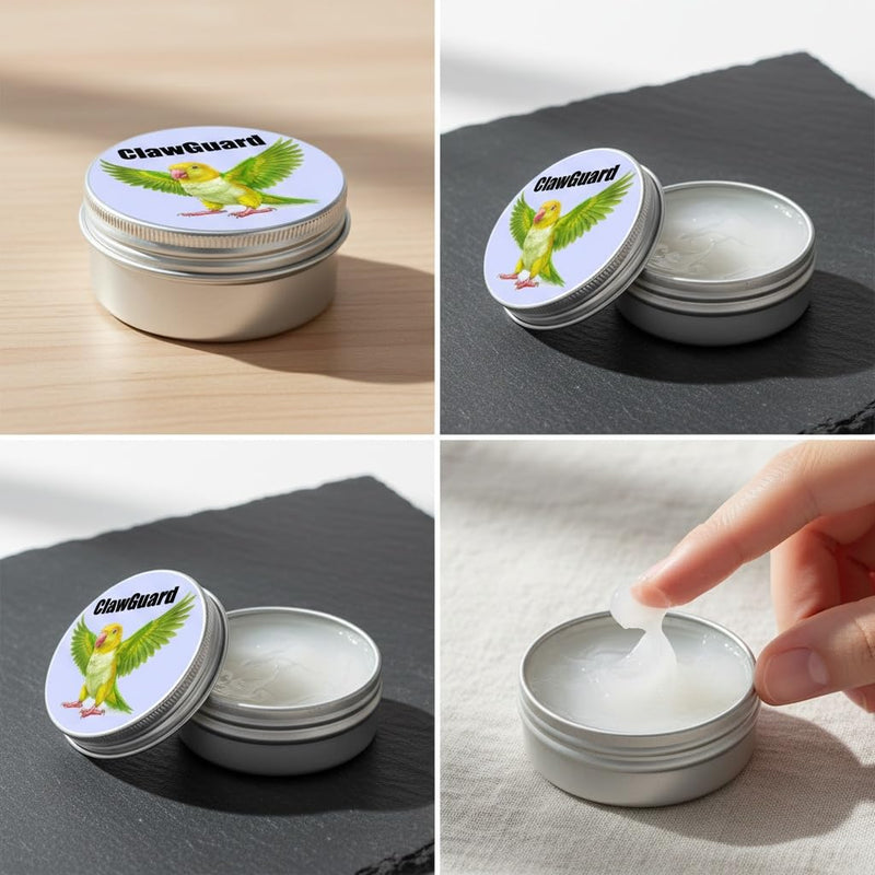 RONDURE Avian Beak Oil & Claw Balm – Bird Moisturizer Care for Dry Beak, Feet & Claws, Gentle Skin Care for Budgies, Cockatiels & Parrots, 2.6 oz