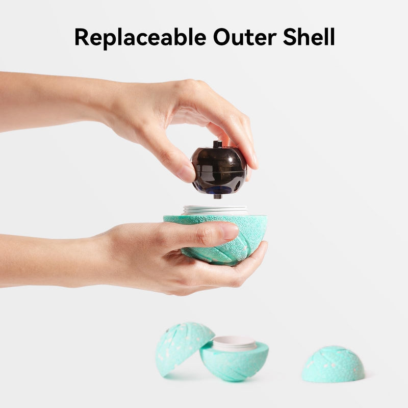 Cheerble [2025 Upgrade Smart Interactive Dog Toys,Wicked Ball AIR,3 Interactive Modes,Self Moving Bouncing Rotating Ball,E-TPU Material,IPX7 Waterproof,Active Rolling Ball for Medium and Large Dogs Aqua - BeesActive Australia